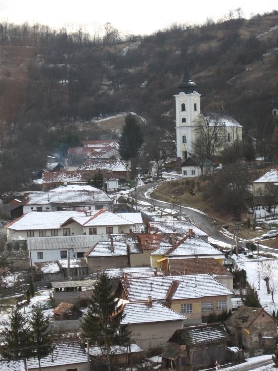 téli falu